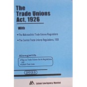 Labour Law Agency's The Trade Unions Act, 1926 Bare Act 2023